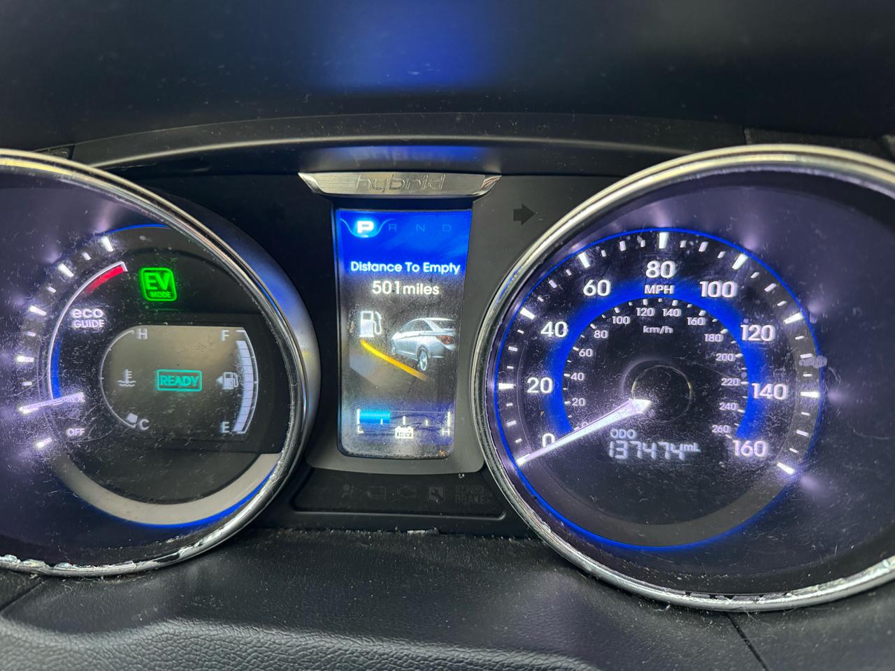 Hyundai Sonata Hybrid Sedan 2015