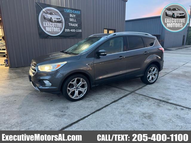 Gray 2017 Ford Escape SUV / Crossover All-Wheel Drive Automatic
