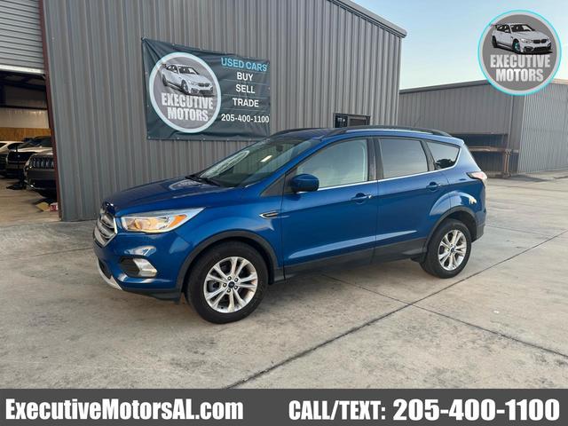 Blue 2018 Ford Escape SUV / Crossover Front-Wheel Drive Automatic