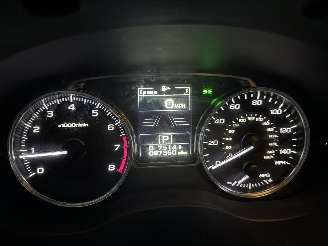Subaru Crosstrek 2.0i Limited PZEV CVT 2016