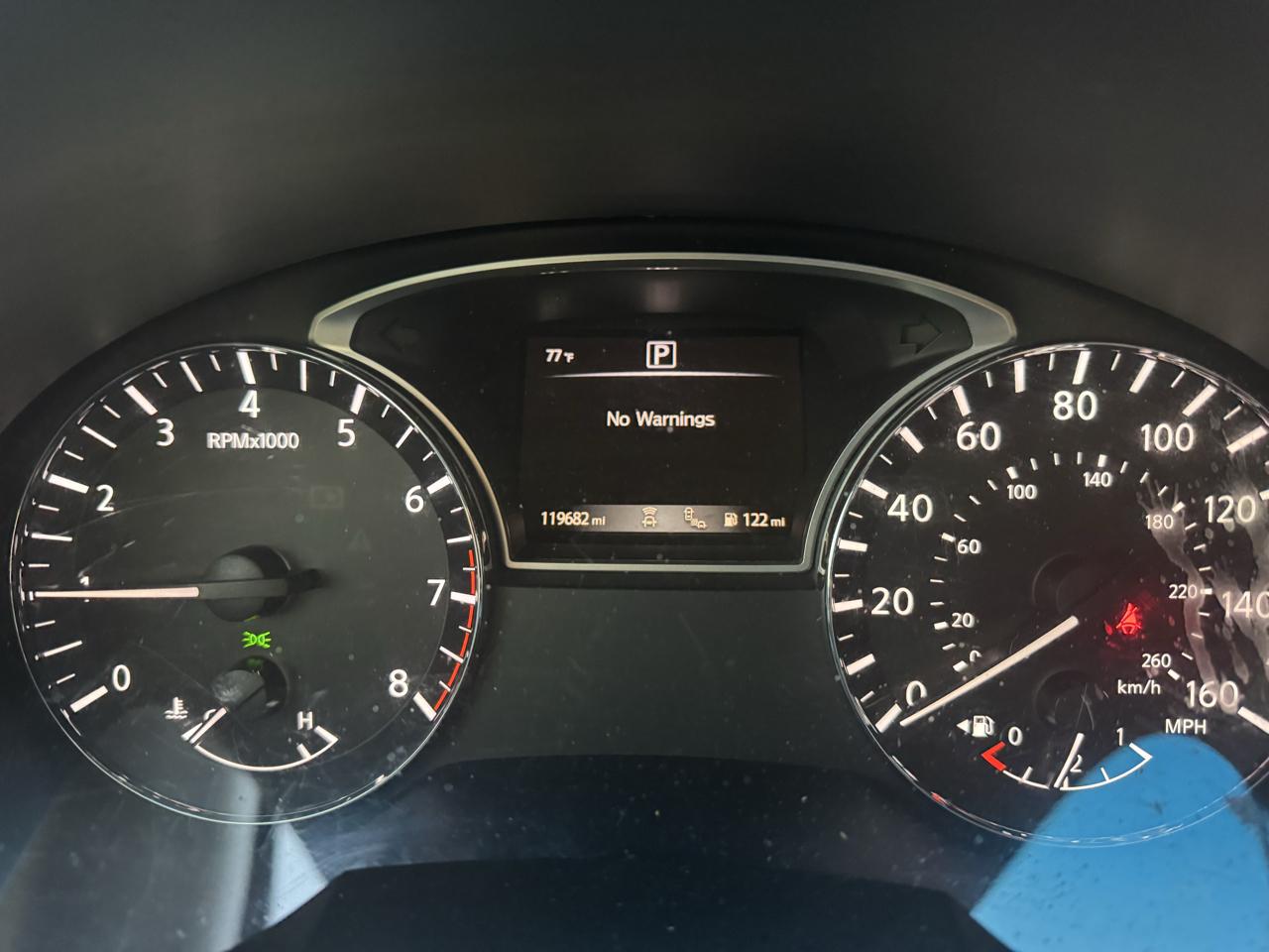 Nissan Altima 2.5 SR 2016