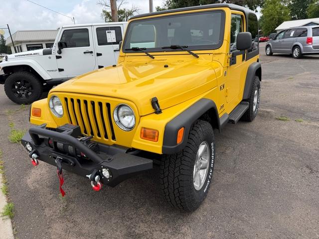 Yellow 2006 Jeep Wrangler SUV / Crossover Four-Wheel Drive Automatic