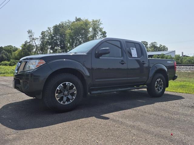 Black 2014 Nissan Frontier Pickup Truck Four-Wheel Drive Automatic