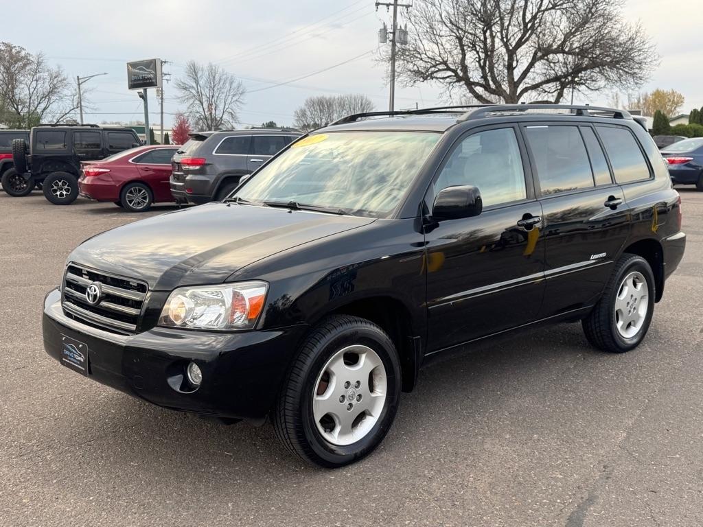 Black 2007 Toyota Highlander SUV / Crossover All-Wheel Drive Automatic