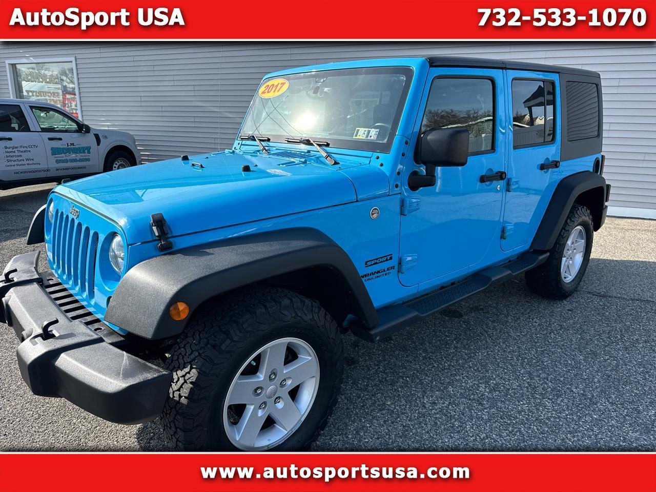 2017 Jeep Wrangler Unlimited Sport 4WD