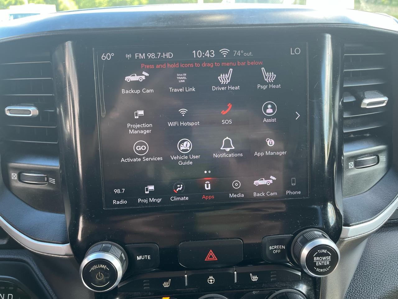 RAM 1500 Big Horn Crew Cab SWB 4WD 2019