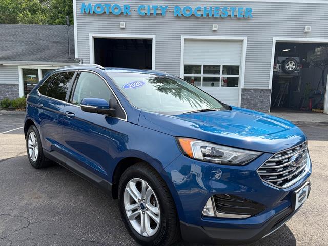 Blue 2020 Ford Edge SUV / Crossover All-Wheel Drive Automatic