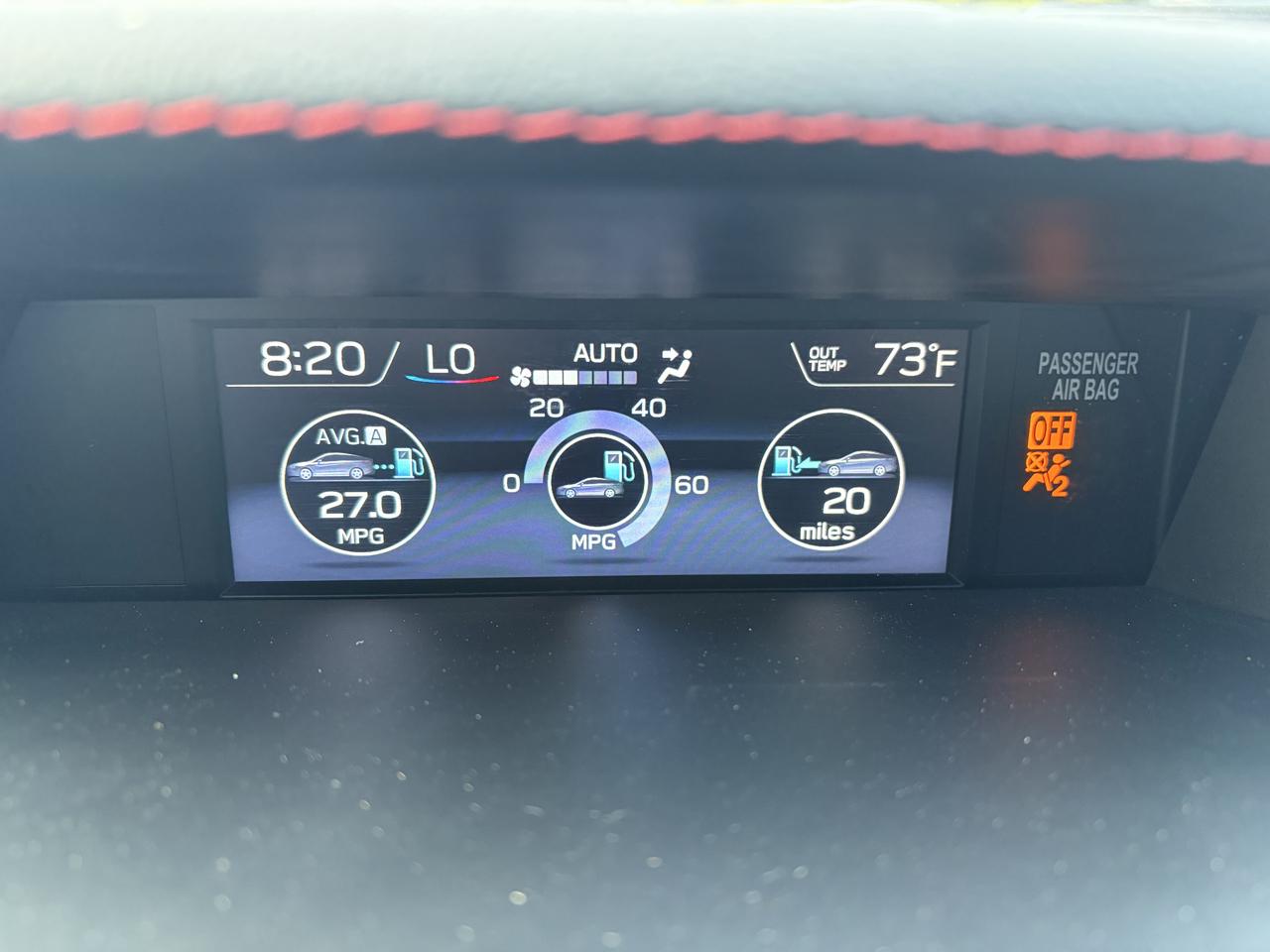Subaru WRX Limited 6M 2020