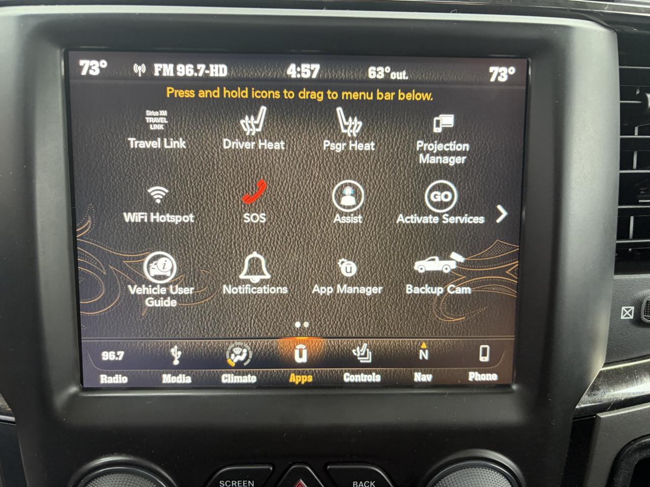 RAM 1500 Sport Crew Cab SWB 4WD 2018