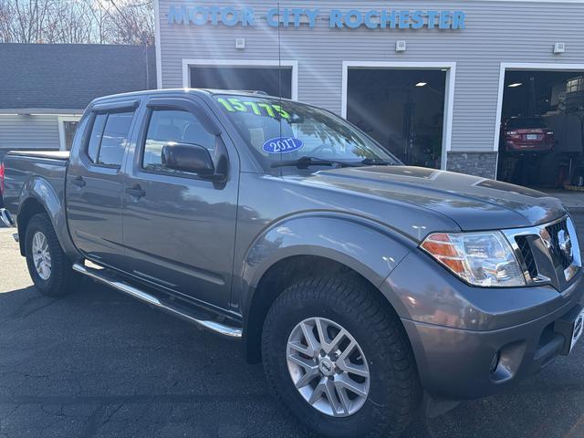 Silver 2017 Nissan Frontier Pickup Truck Four-Wheel Drive Automatic