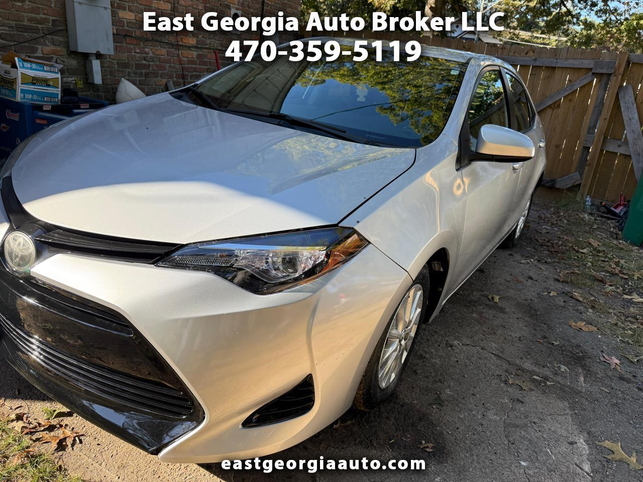 2018 Toyota Corolla XLE CVT (Natl)