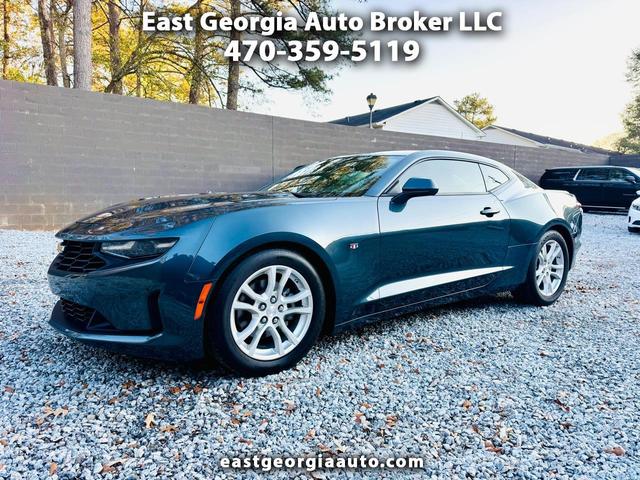 Dark Blue 2021 Chevrolet Camaro 1LS Coupe RWD Coupe Rear-Wheel Drive 8-Speed Automatic