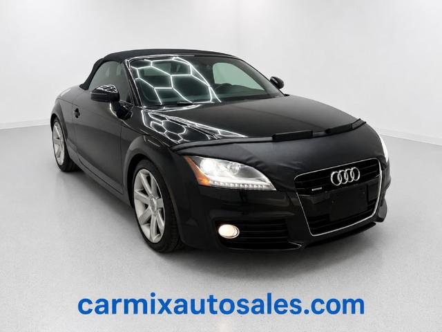Black 2012 Audi TT 2.0T quattro Prestige Roadster AWD Convertible All-Wheel Drive Automatic