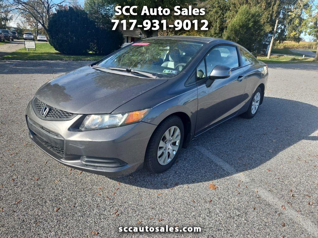 2012 Honda Civic LX Coupe 5-Speed AT