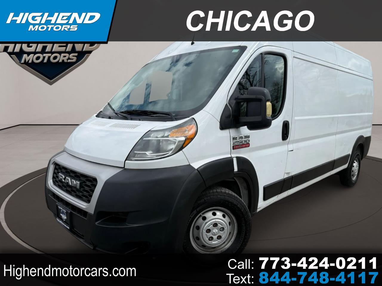2019 RAM Promaster 2500 High Roof Tradesman 159-in. WB