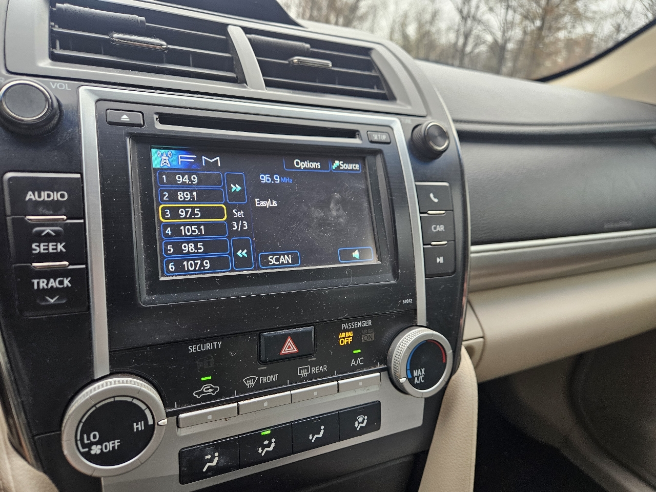 Toyota Camry 4dr Sdn I4 Auto SE Sport Limited Edition (Natl) 2012