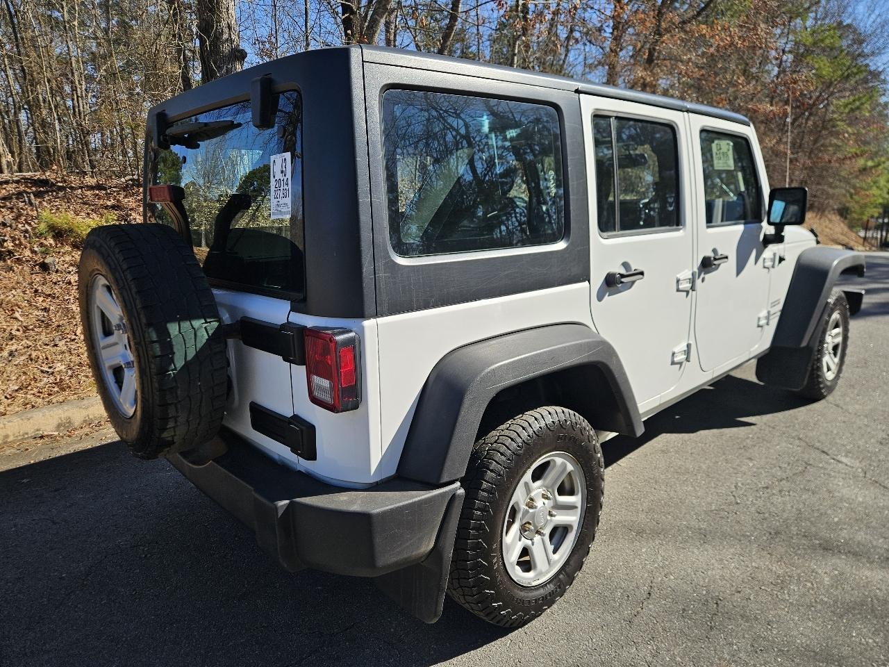 Jeep Wrangler Unlimited 4WD 4dr Sport RHD *Ltd Avail* 2014