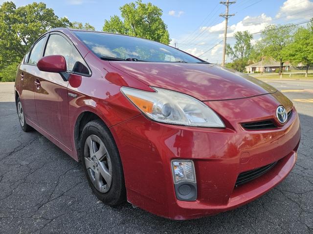 Red (Burgundy) 2010 Toyota Prius Three Hatchback Front-Wheel Drive Automatic