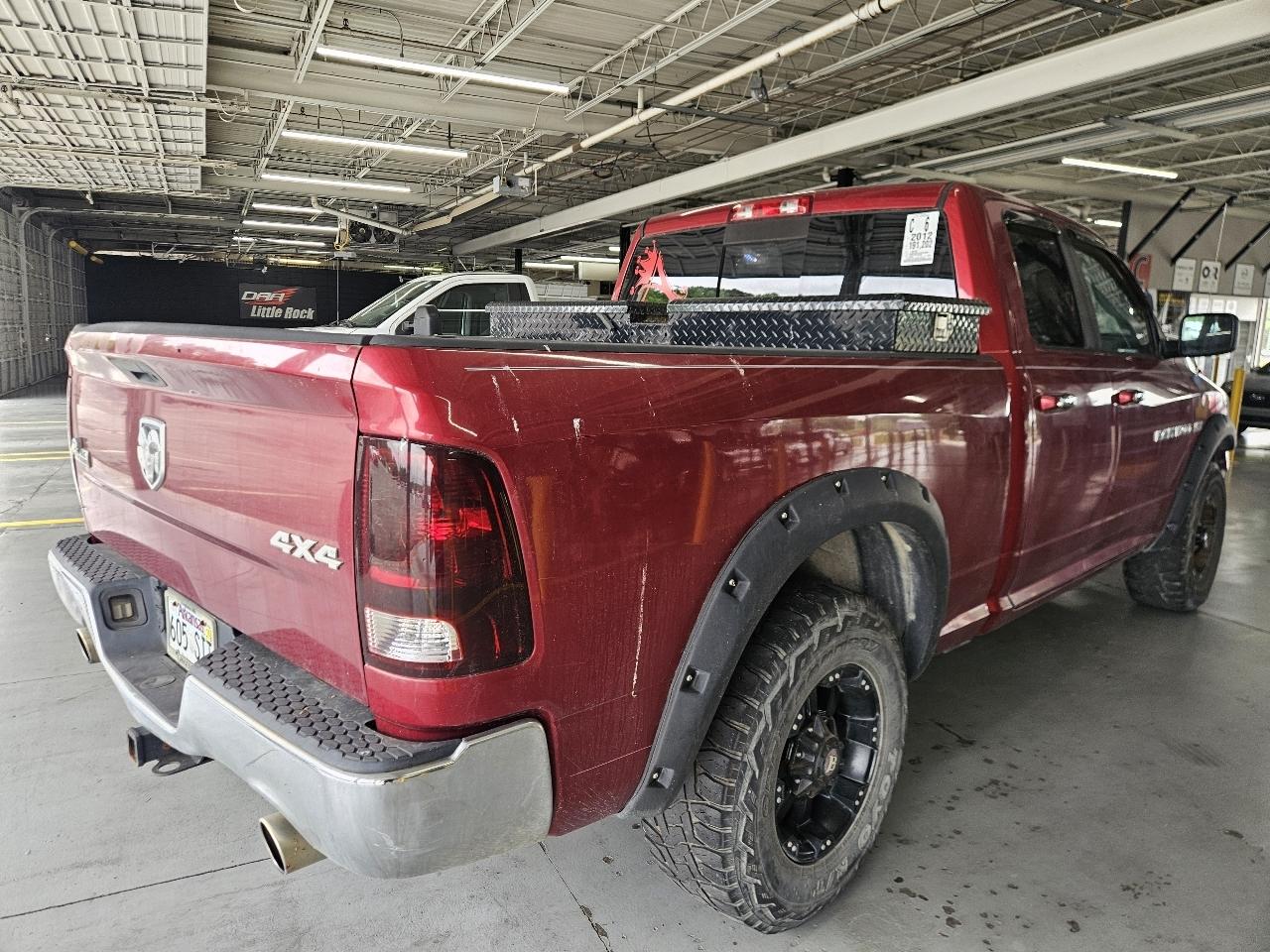 RAM 1500 4WD Quad Cab 140.5" Big Horn 2012