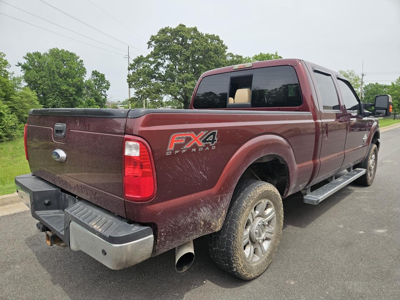 Ford Super Duty F-250 SRW 4WD Crew Cab 156" Lariat 2013