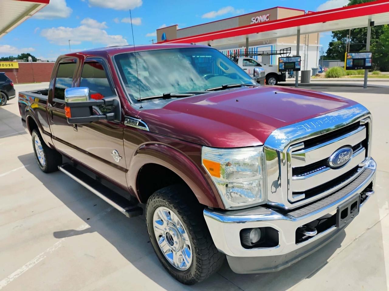 Ford Super Duty F-250 SRW 4WD Crew Cab 156" Lariat 2013