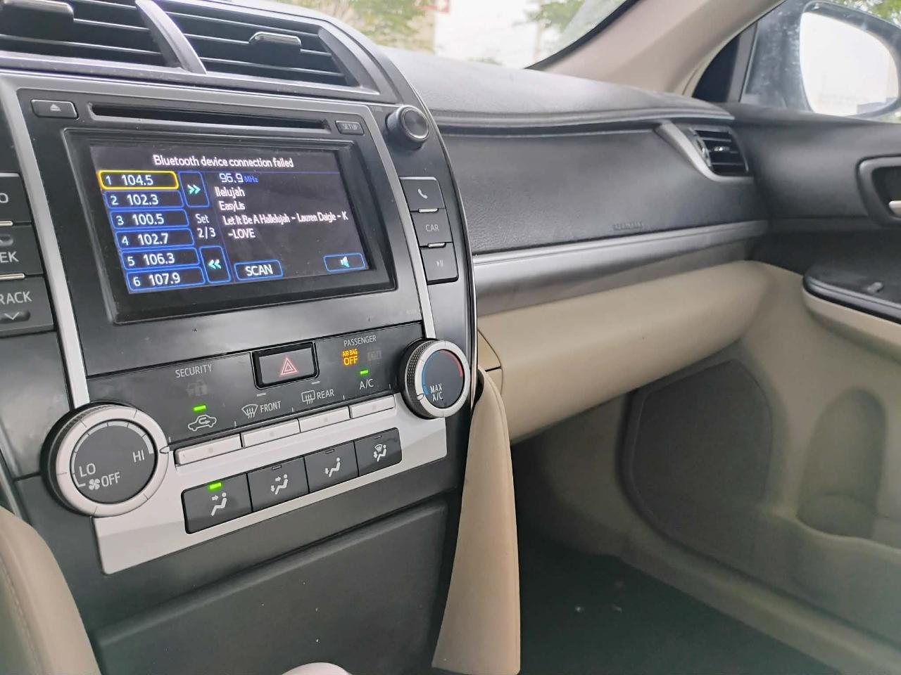 Toyota Camry 4dr Sdn I4 Auto XLE (Natl) 2013