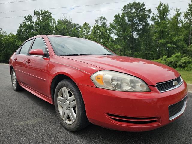 Red 2013 Chevrolet Impala LT Fleet FWD Sedan Front-Wheel Drive Automatic