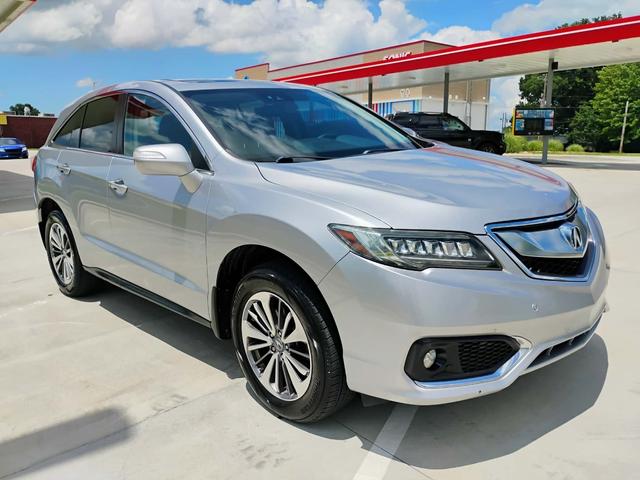 Silver 2017 Acura RDX AWD with Advance Package SUV / Crossover All-Wheel Drive Automatic