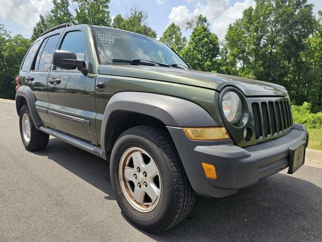 Dark Green 2006 Jeep Liberty SUV / Crossover Four-Wheel Drive Automatic