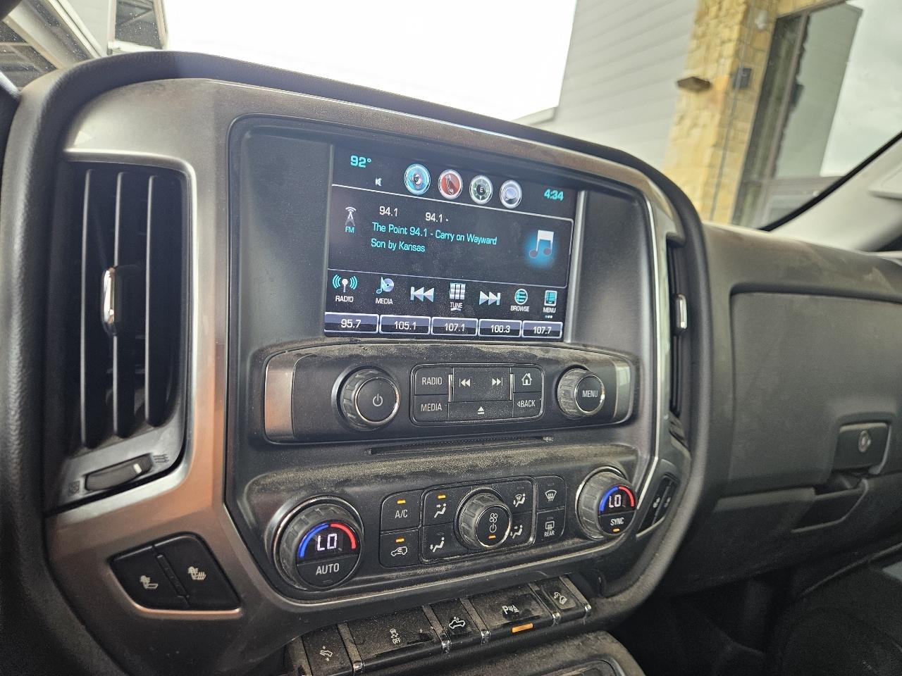 Chevrolet Silverado 1500 4WD Double Cab 143.5" LT w/2LT 2017