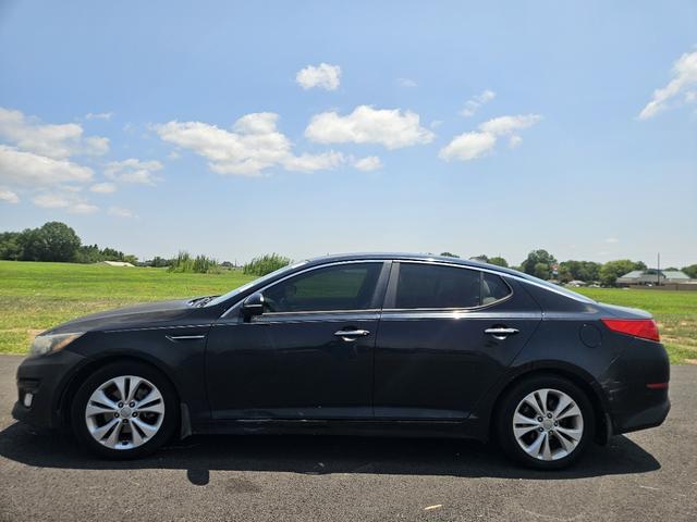 Black 2014 Kia Optima Sedan Front-Wheel Drive Automatic