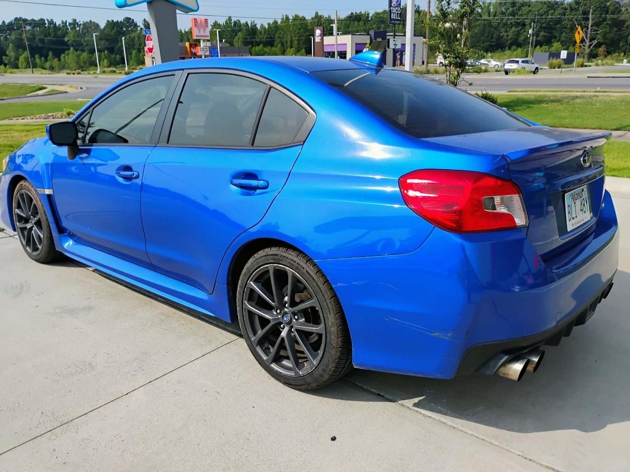 Subaru WRX Premium Manual 2019