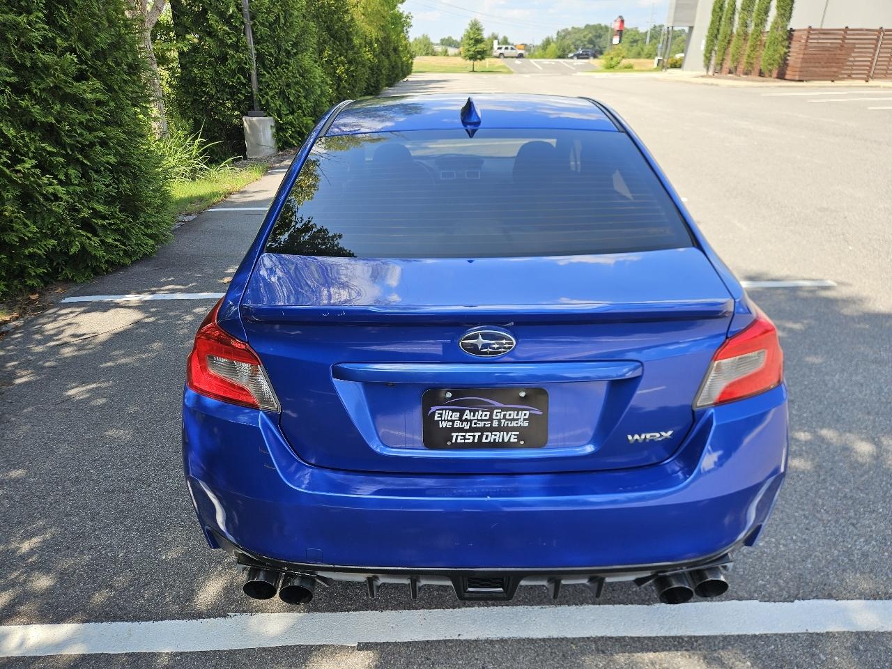 Subaru WRX Premium Manual 2019
