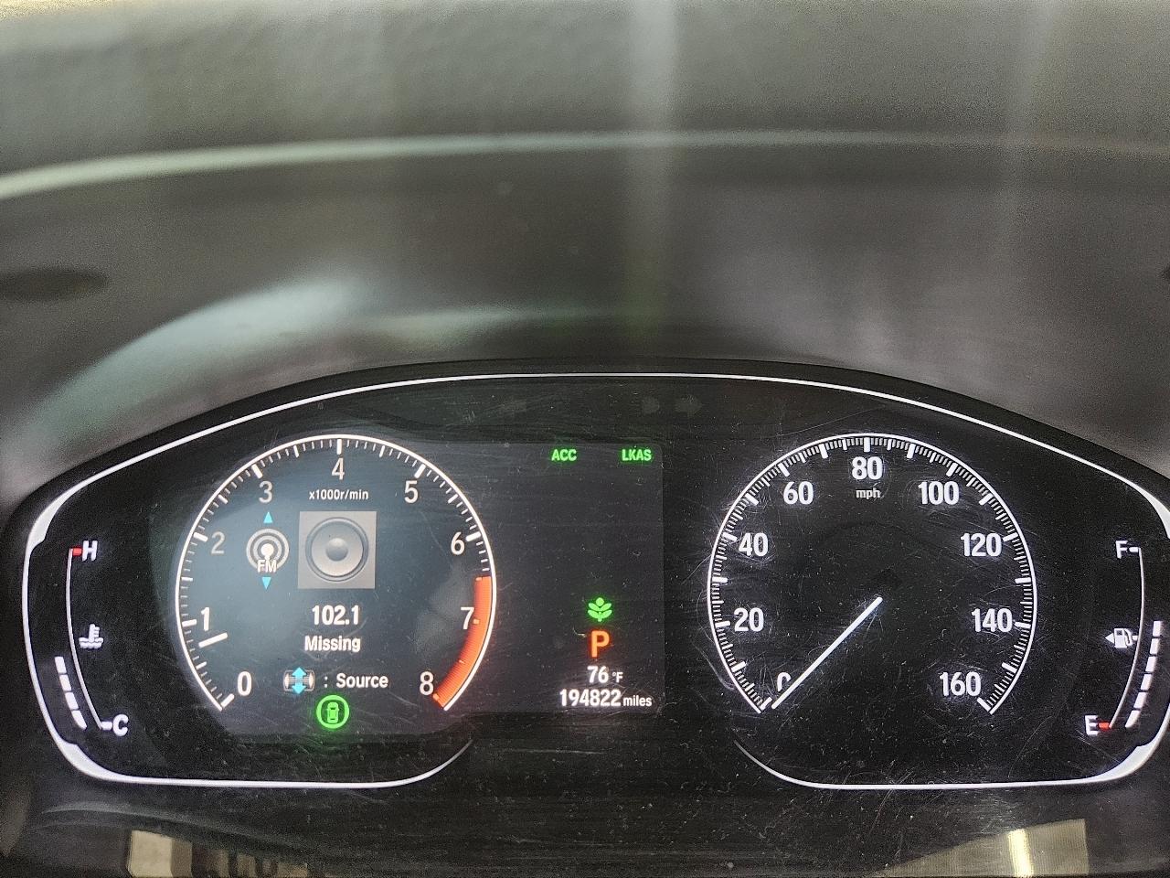 Honda Accord Sedan Sport 1.5T CVT 2019