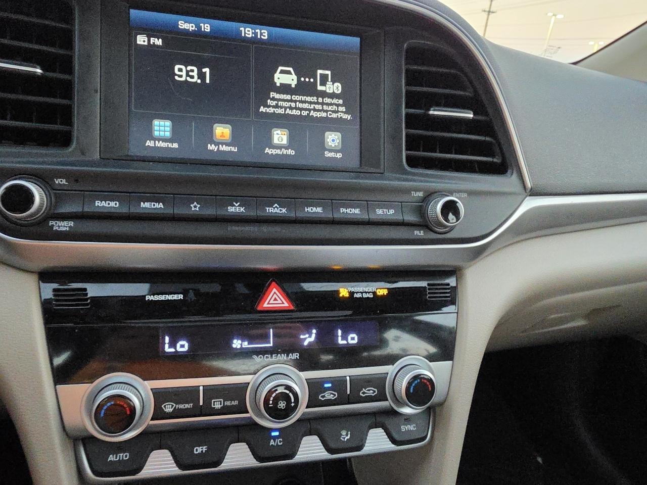 Hyundai Elantra Value Edition Auto 2019