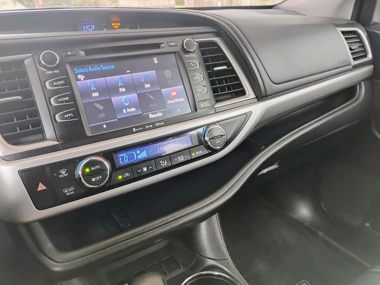 Toyota Highlander XLE V6 FWD (Natl) 2018