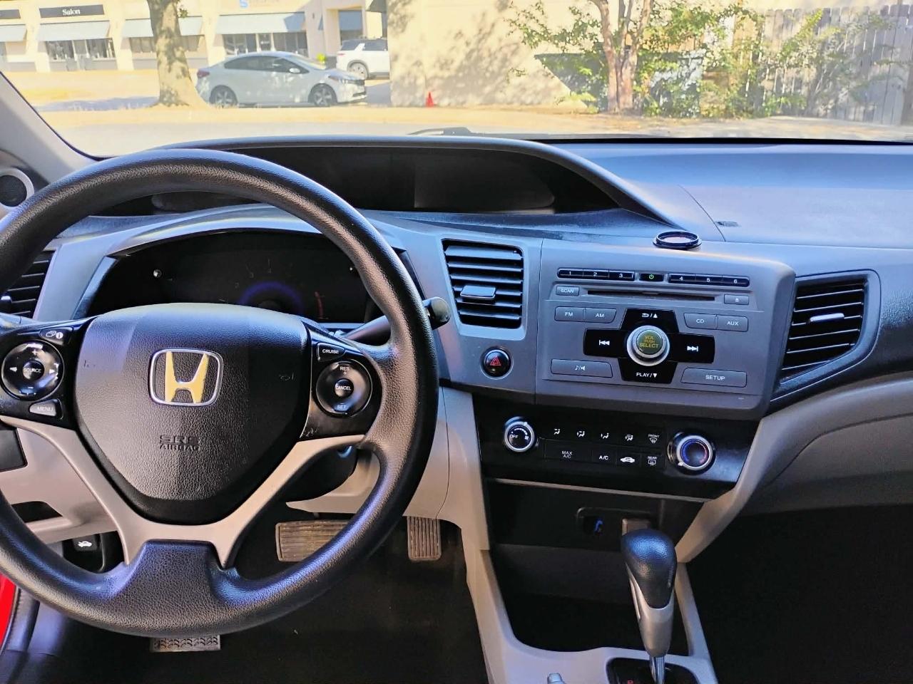 Honda Civic Cpe 2dr Auto LX 2012