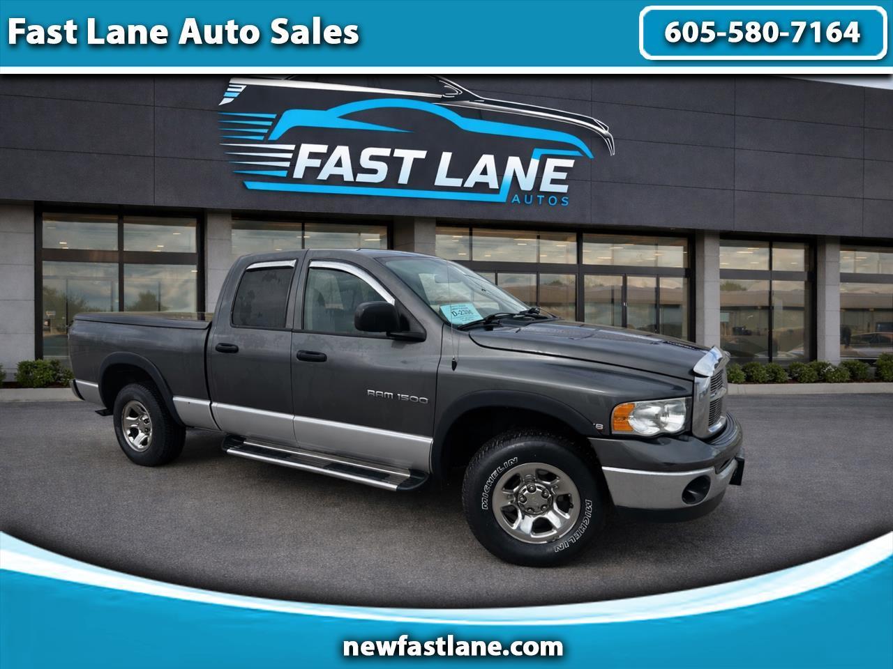 Dodge Ram 1500 SLT Quad Cab Short Bed 4WD 2003