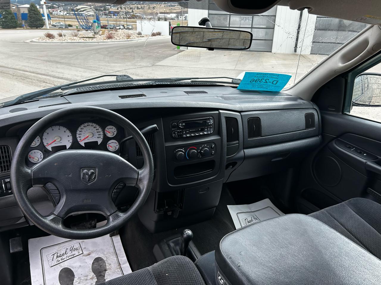 Dodge Ram 1500 SLT Quad Cab Short Bed 4WD 2003