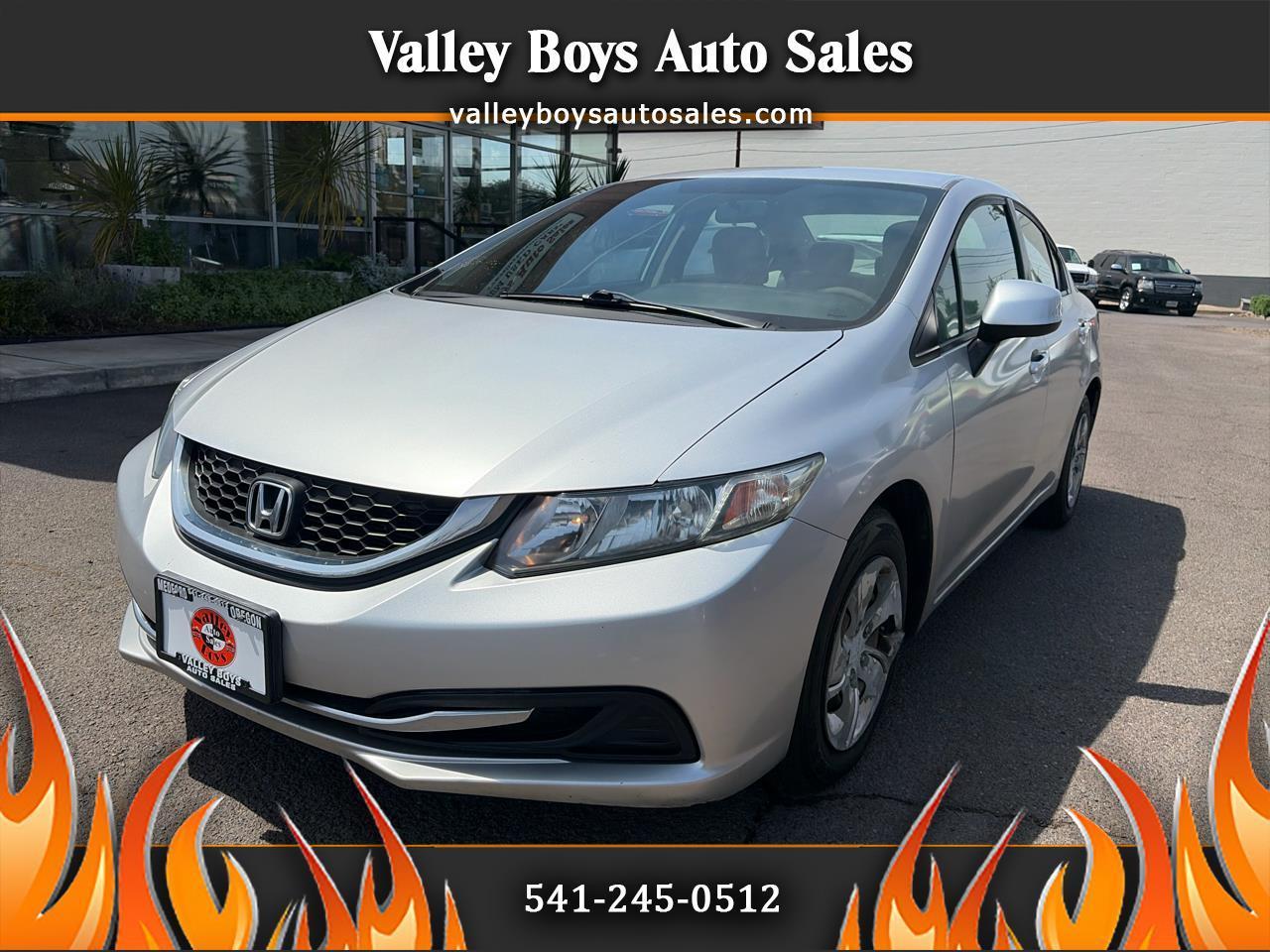 2013 Honda Civic LX Sedan 5-Speed AT