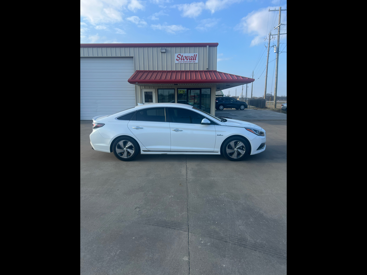 2017 Hyundai Sonata Hybrid Limited w/Blue Pearl Interior