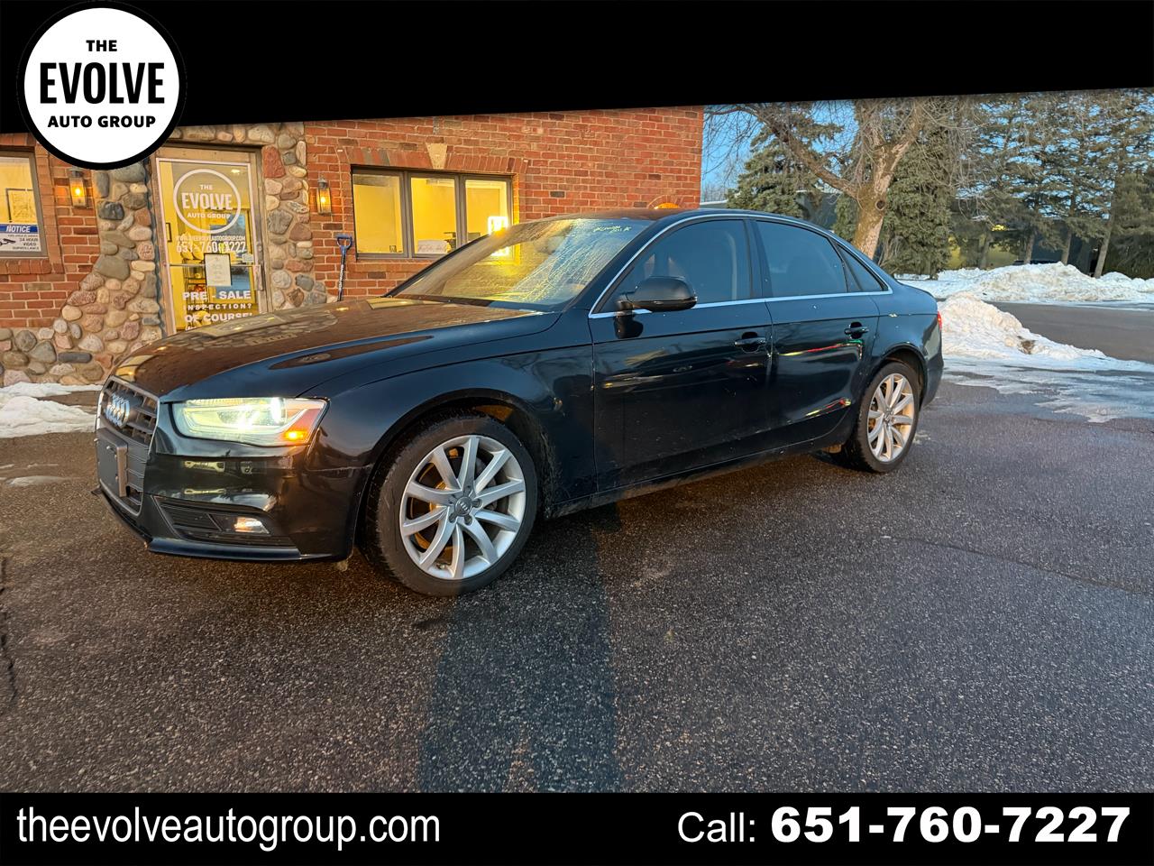 2013 Audi A4 2.0T Sedan quattro Tiptronic