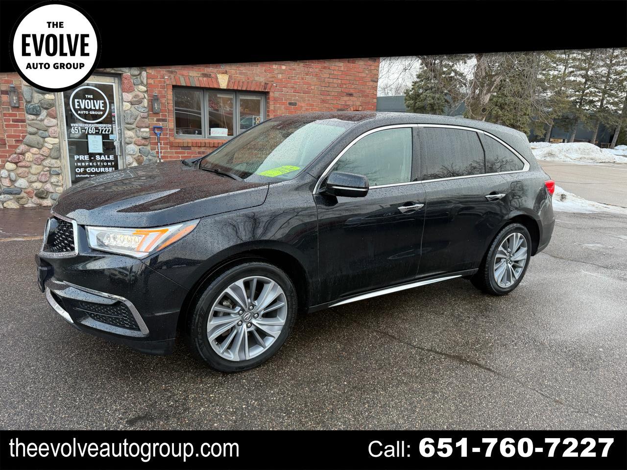 Acura MDX SH-AWD 9-Spd AT w/Tech Package 2017