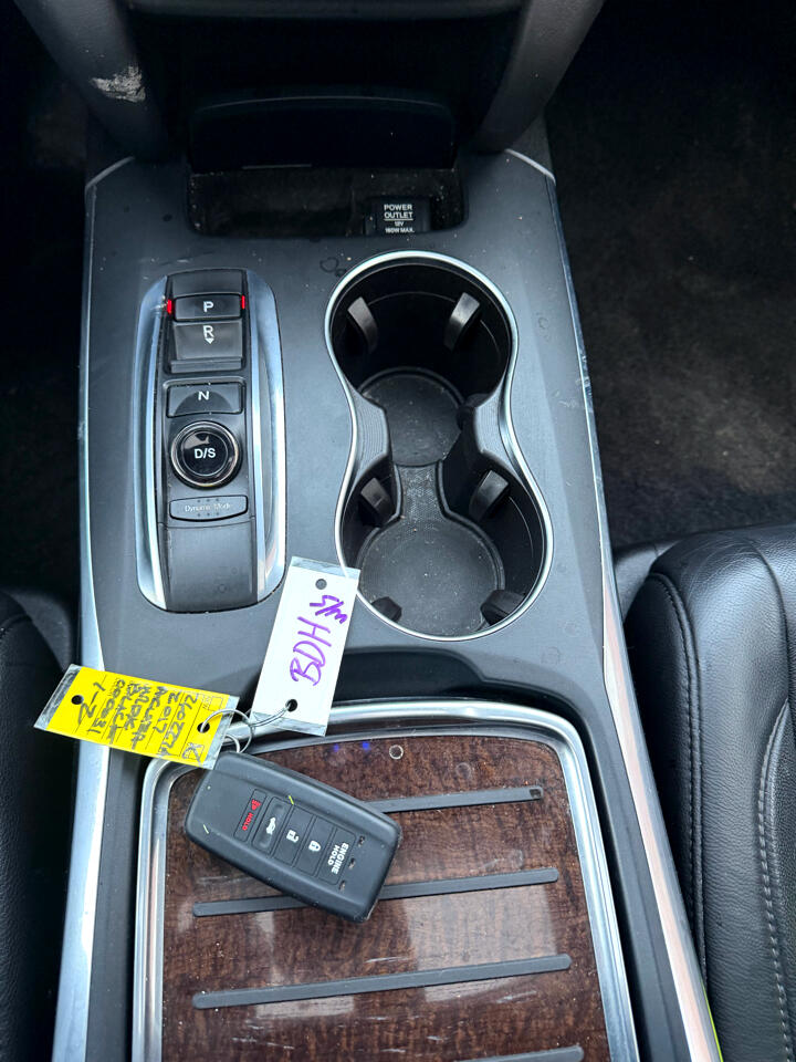 Acura MDX SH-AWD 9-Spd AT w/Tech Package 2017