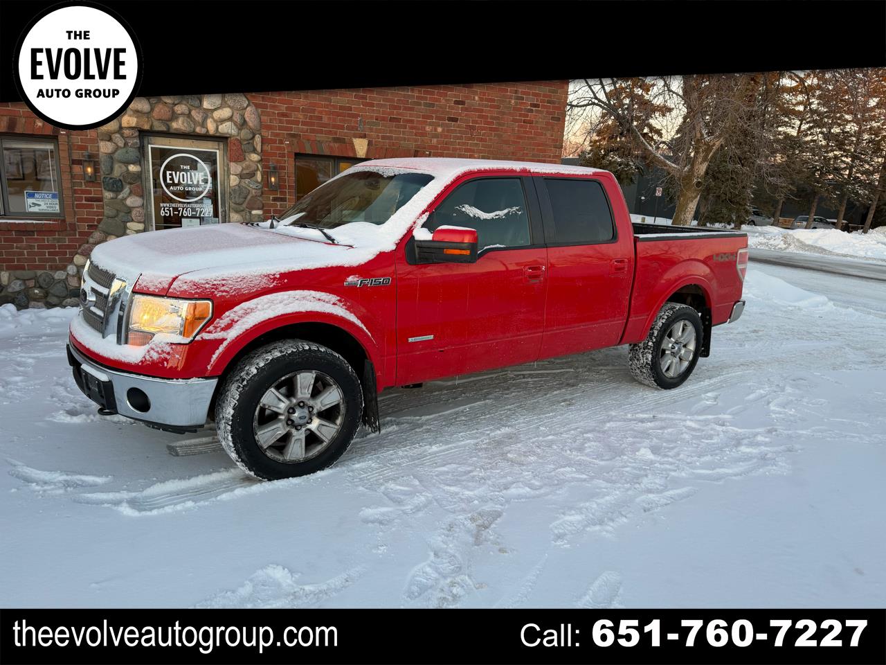 Ford F-150 Lariat SuperCrew 5.5-ft. Bed 4WD 2012