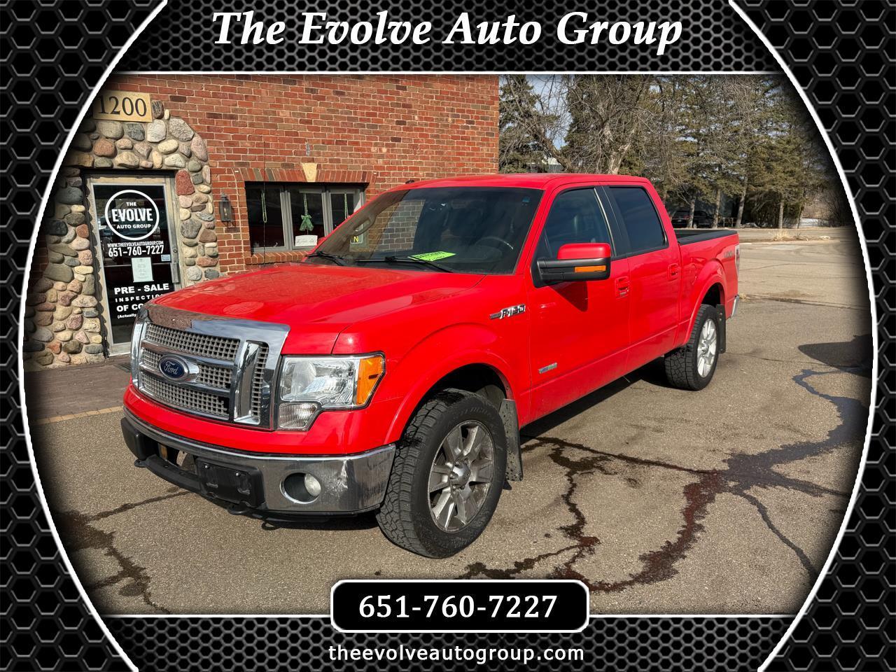 2012 Ford F-150 Lariat SuperCrew 5.5-ft. Bed 4WD