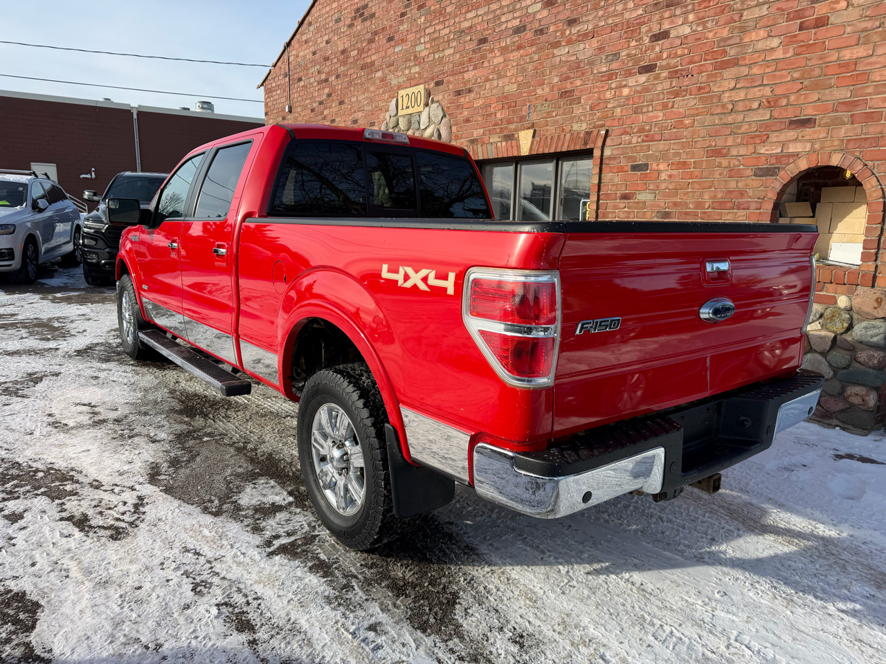 Ford F-150 Lariat SuperCrew 5.5-ft. Bed 4WD 2012