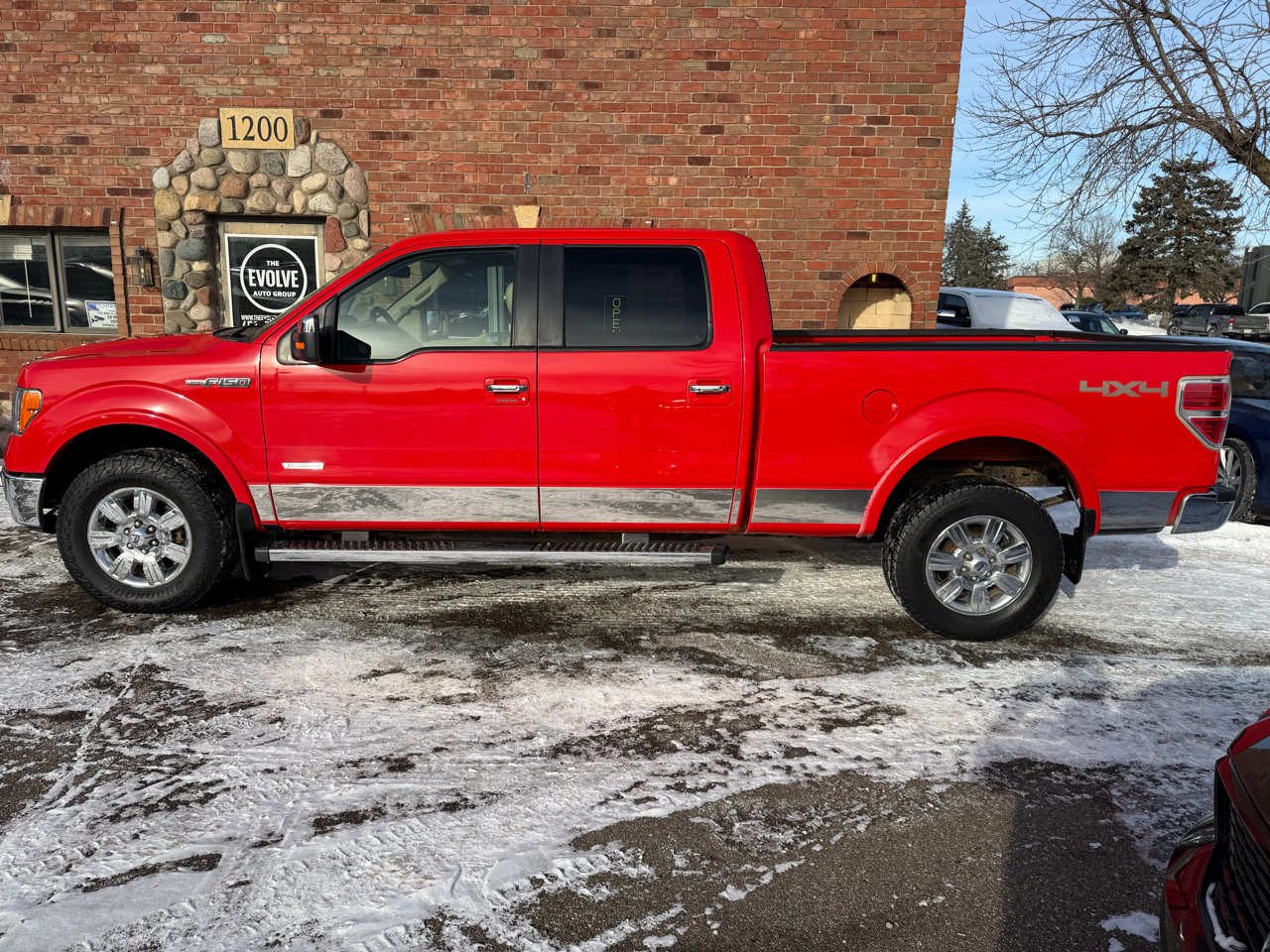 Ford F-150 Lariat SuperCrew 5.5-ft. Bed 4WD 2012
