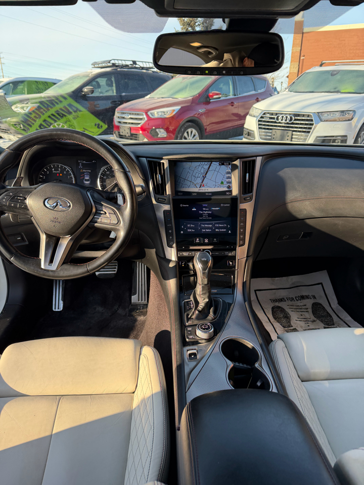 Infiniti Q50 Red Sport 400 AWD 2019