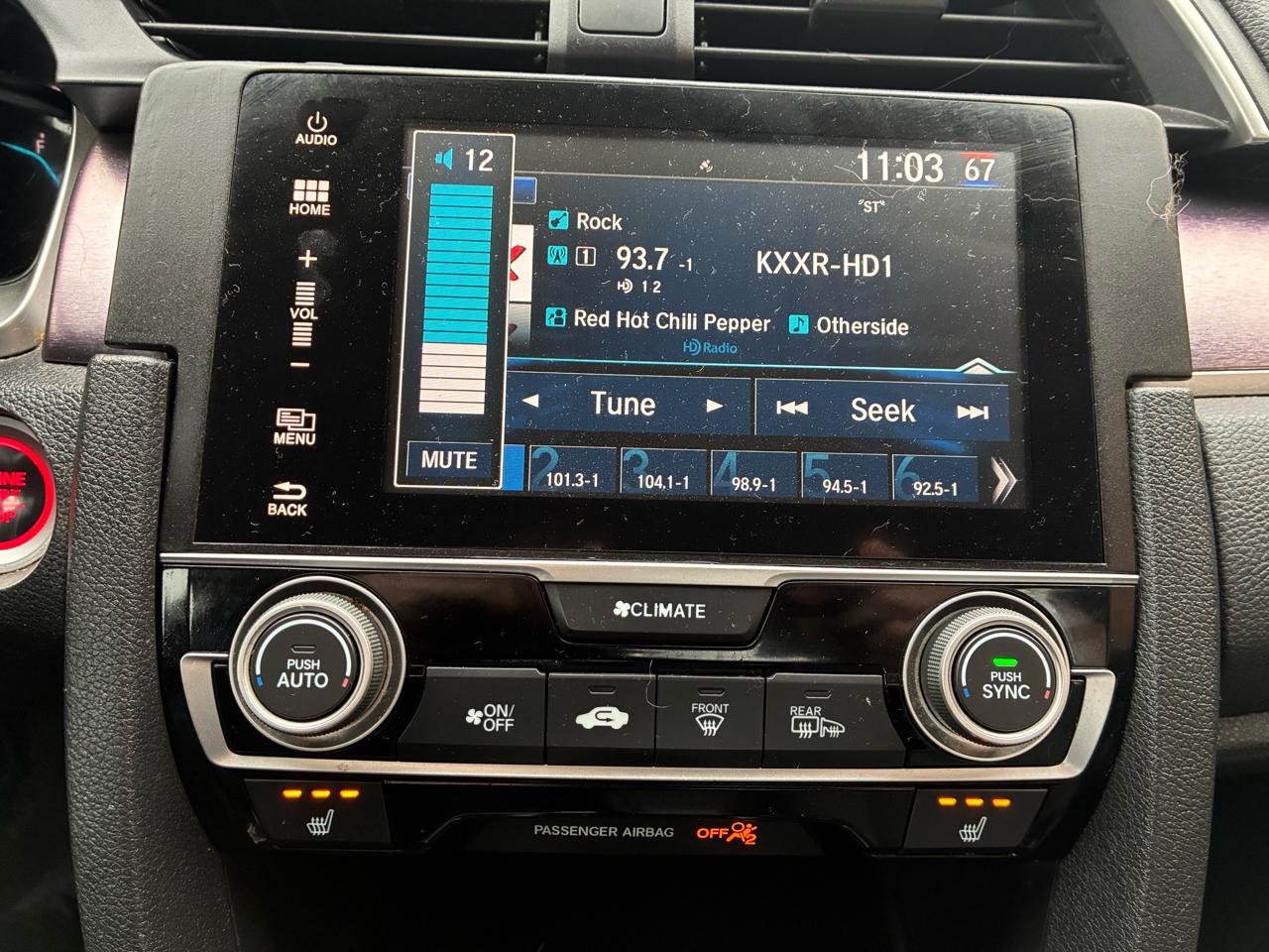 Honda Civic EX-T Sedan CVT 2016